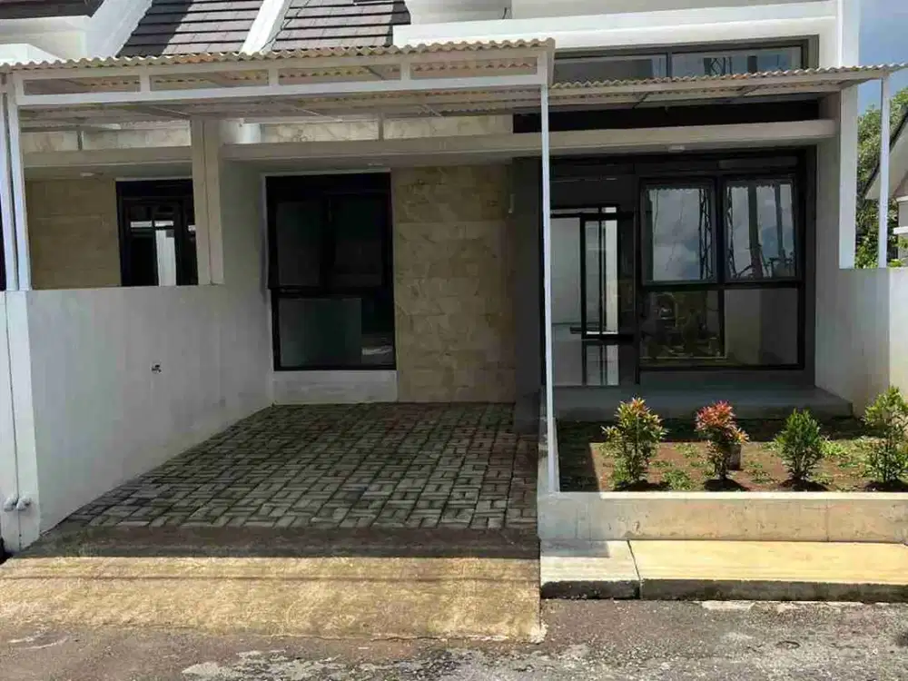 Di jual rumah baru minimalis one gate system di logam buah batu