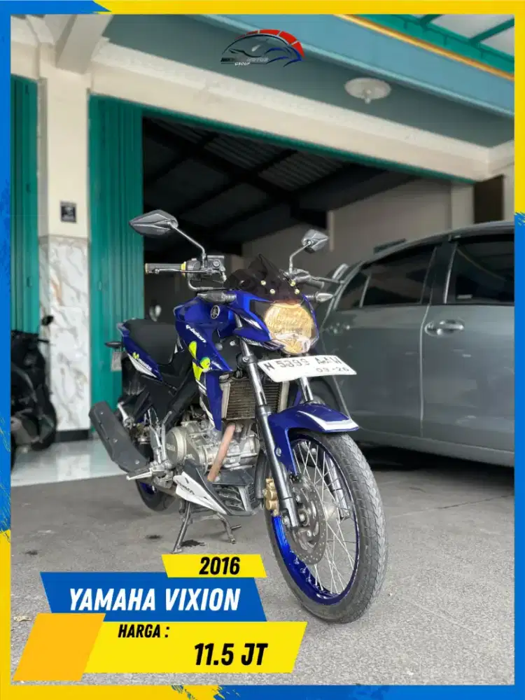 YAMAHA VIXION 2016 SIAP GASS MASZEHH HIKMAH MOTOR KEPUH MALANG