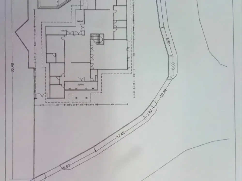 A46 Jual Murah Tanah di Menteng Jalan Raya Setengah Harga Pasar