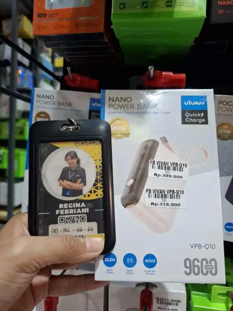 POWERBANK VIVAN VPB-Q10 | ATLANTIS DAHSYAT