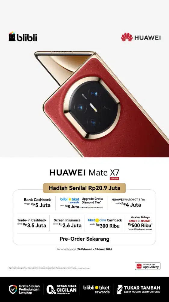 PRE-ORDER HUAWEI MATE X7