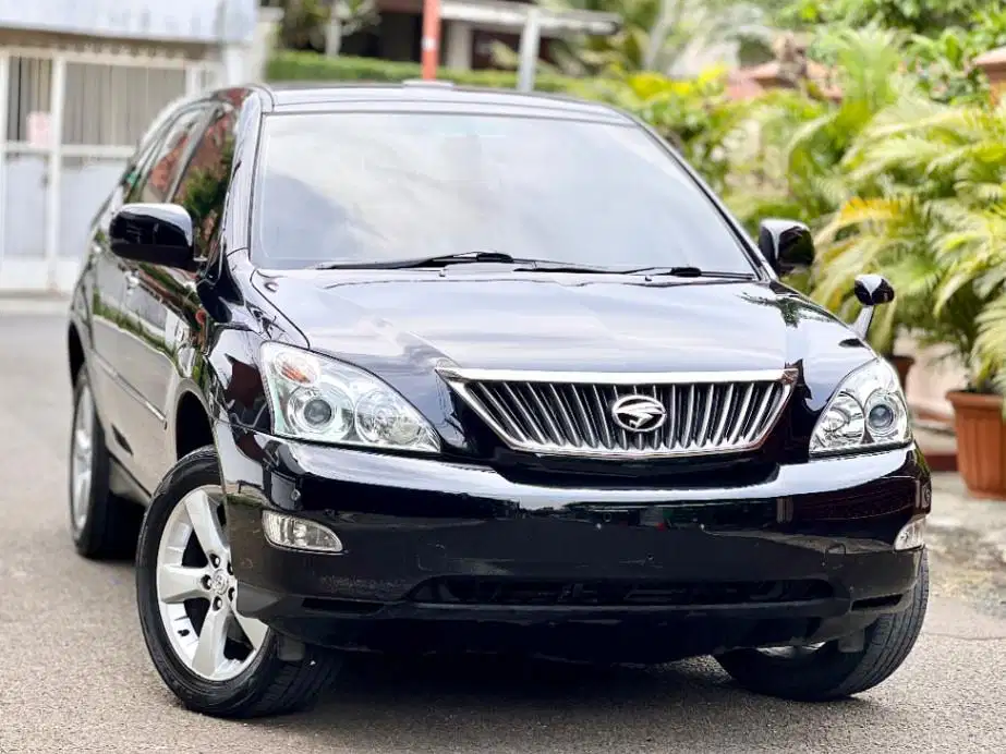 Toyota Harrier 2.4 G Automatic 2008 Hitam Met No Ganjil 129 JT