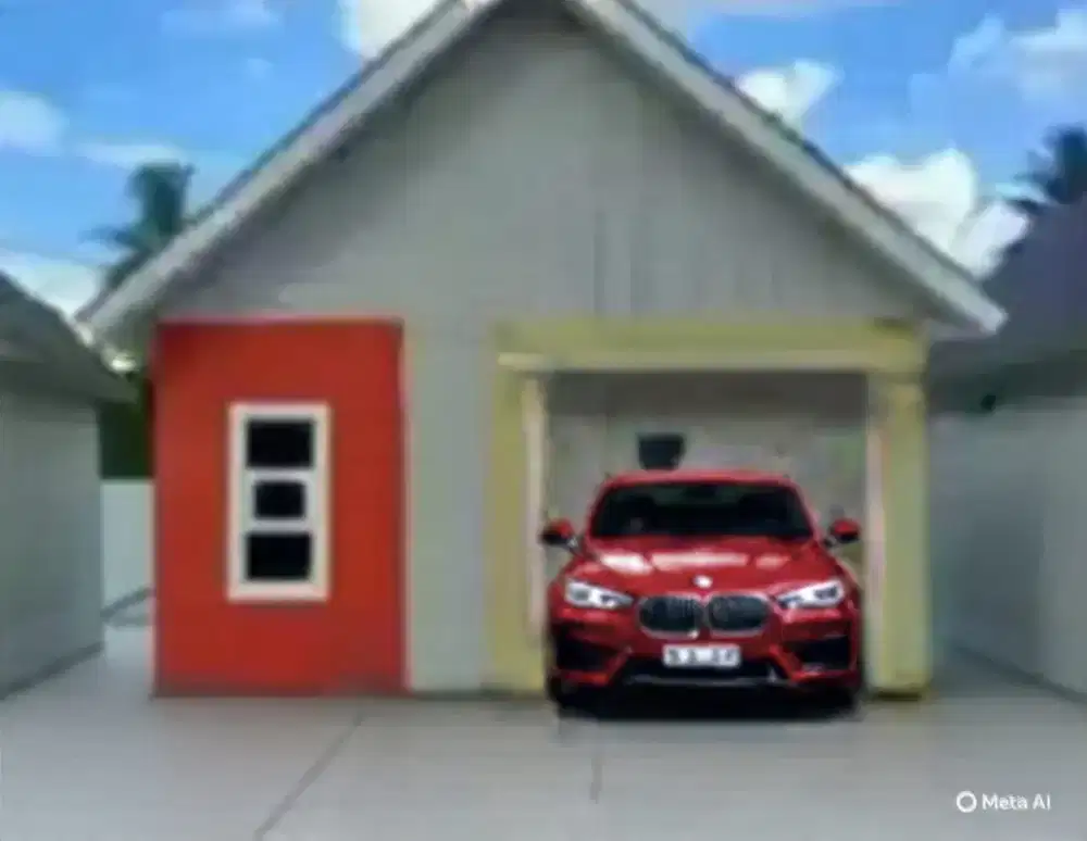 RUMAH MANTAP KEREN PALMAS GARDEN LOKASI DEPAN HUSEIN HAMZAH HARGA NEGO