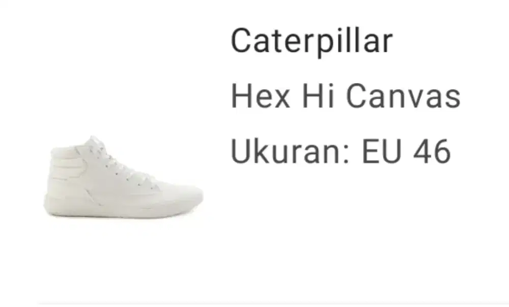 Caterpillar Hex Hi Canvas - Puma Suede Mono XXI