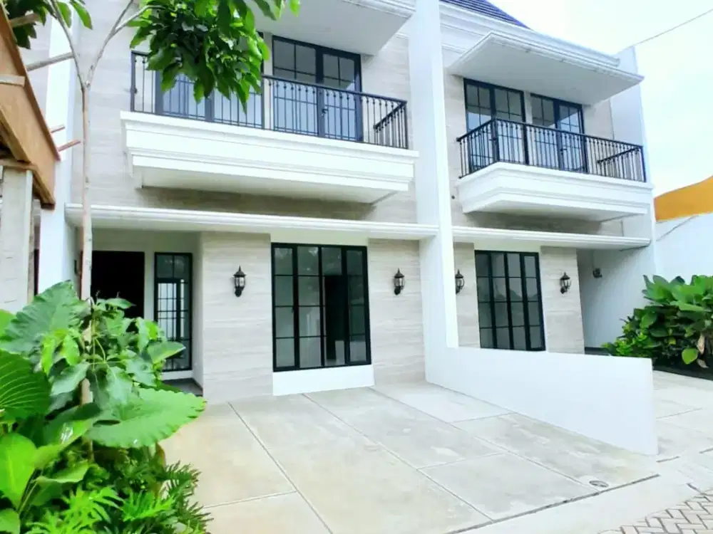 GOOD QUALITY !! rumah 2 lantai model eropa 5 menit tol pondok gede