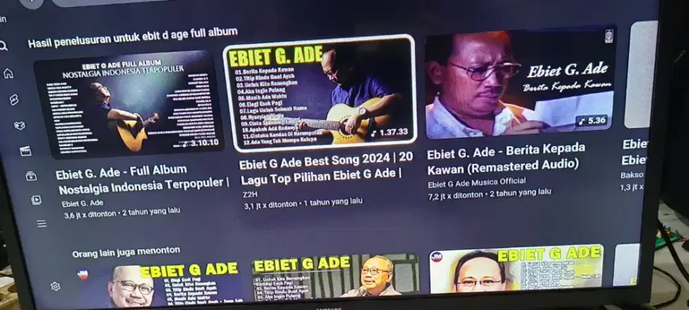 Tv Samsung smart digital 32 siap pakai