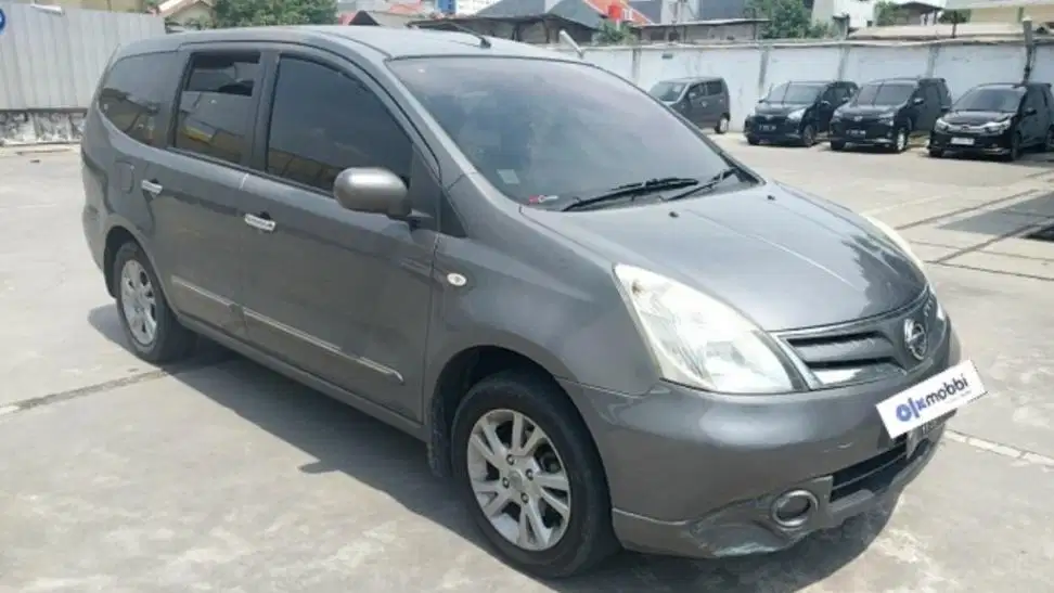 DP MURAH Nissan Grand livina 1.5 XV Bensin-AT 2011 Abu-Abu CKMQB