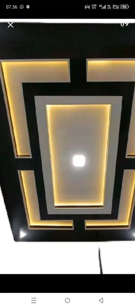 Plapon pvc terpasang