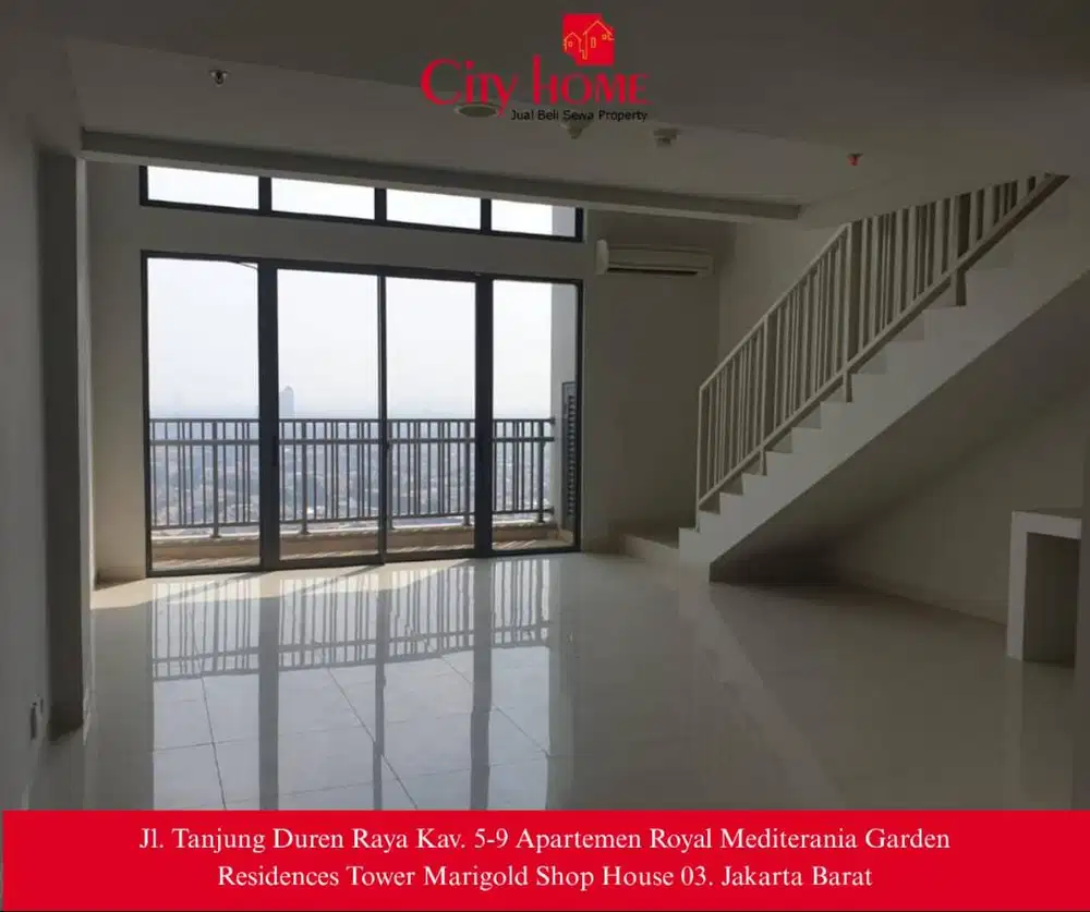 Sewa Apartemen Soho Pancoran 97,04M² - Unfurnished & Strategis