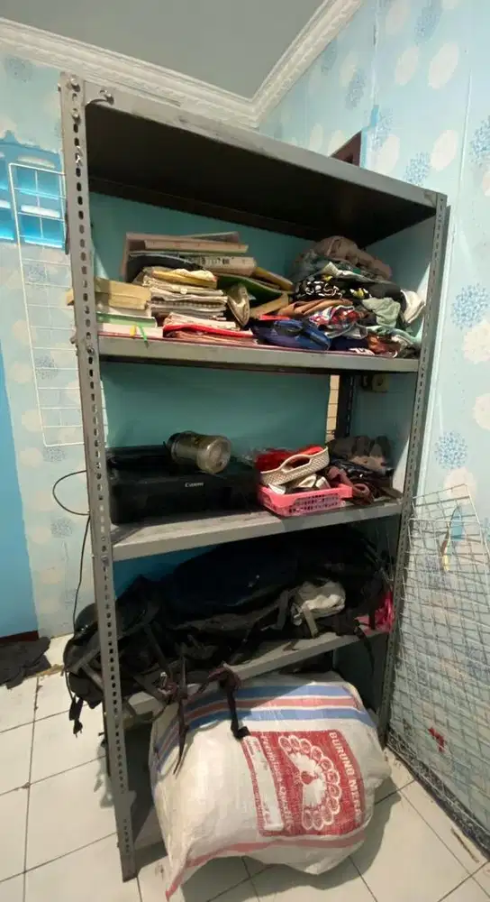 RAK BESI SUSUN LIMA TINGKAT