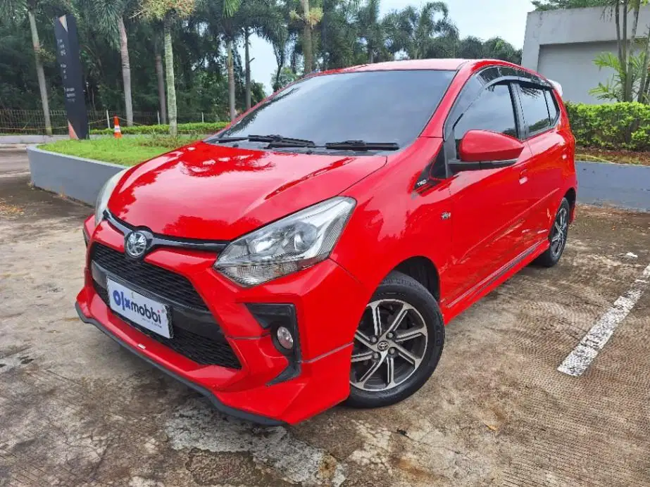 DP Murah  - Toyota Agya 1.2 G TRD Sportivo Bensin-AT 2021 Merah 3EZC
