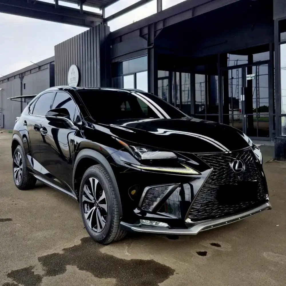 Lexus NX300 F SPORT 4X2 2019 KM 51rb Black Perfect Condition.