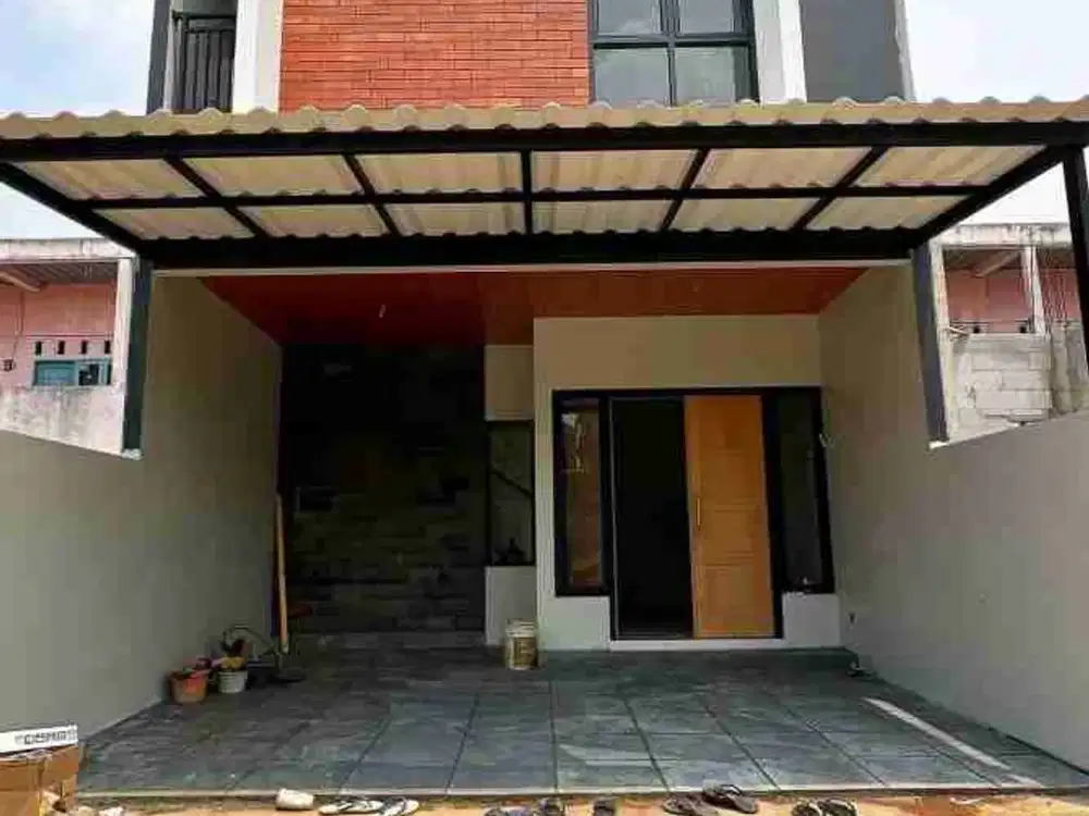 Rumah di Lubang Buaya Dekat Toll Setu, LRT TMII, Mabes TNI, Mall Pondok Gede, RS. Adhyaksa