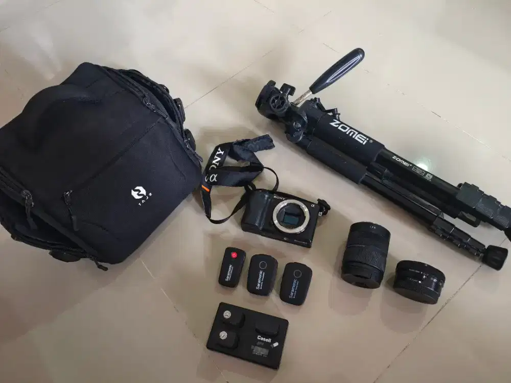 Kamera Sony A6400 Fullset paket ngonten