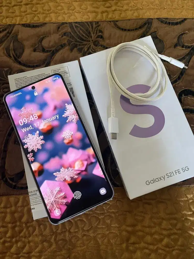 Samsung S21 FE Bersih Amoled Resmi Indonesia