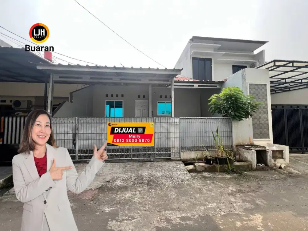 Rumah 1 Lantai Komplek PTB Duren Sawit Jakarta Timur