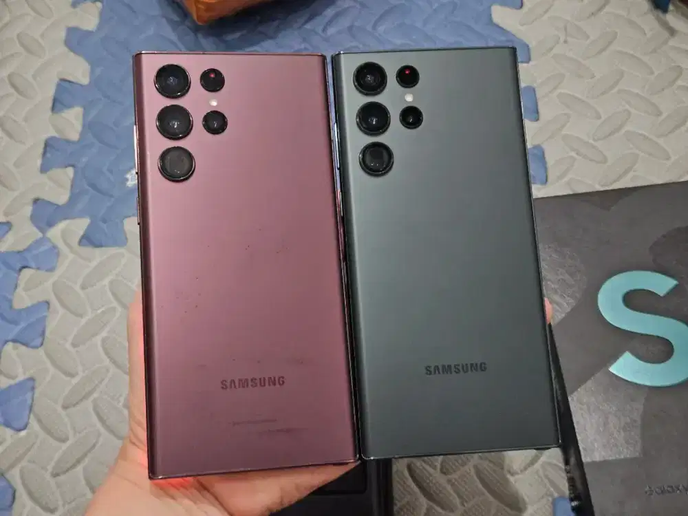 Samsung Galaxy S22 Ultra 12/256GB Ex Resmi SEIN Mulus Normal No Minus