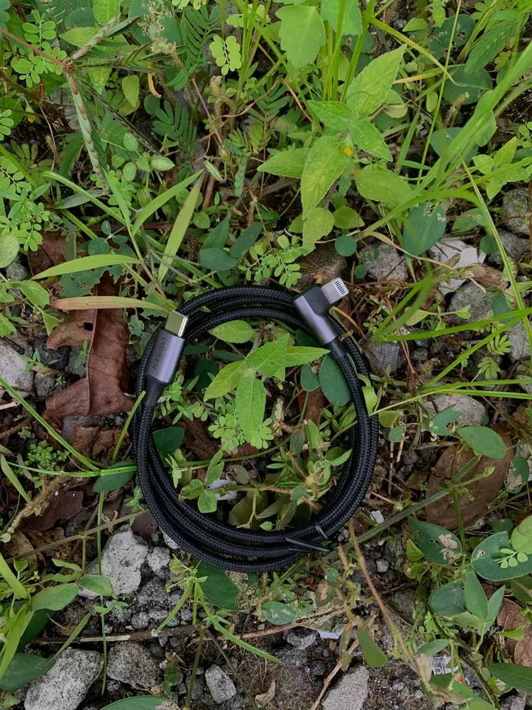 UGREEN Data Cable Type-C to Lightning Gaming Nylon Braided 1M - 60763