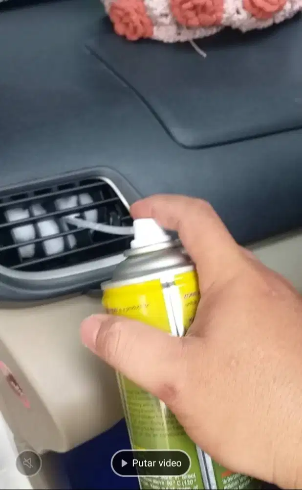 Cuci ac mobil tanpa bongkar