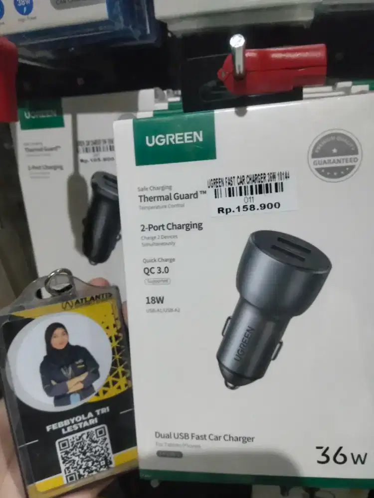 CAR CHARGER ATLANTIS DAHSYAT