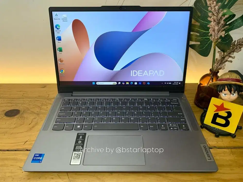 Laptop Lenovo Ideapad Slim 3i Core i7 gen13 RAM 16 DDR5 Slim Ringan