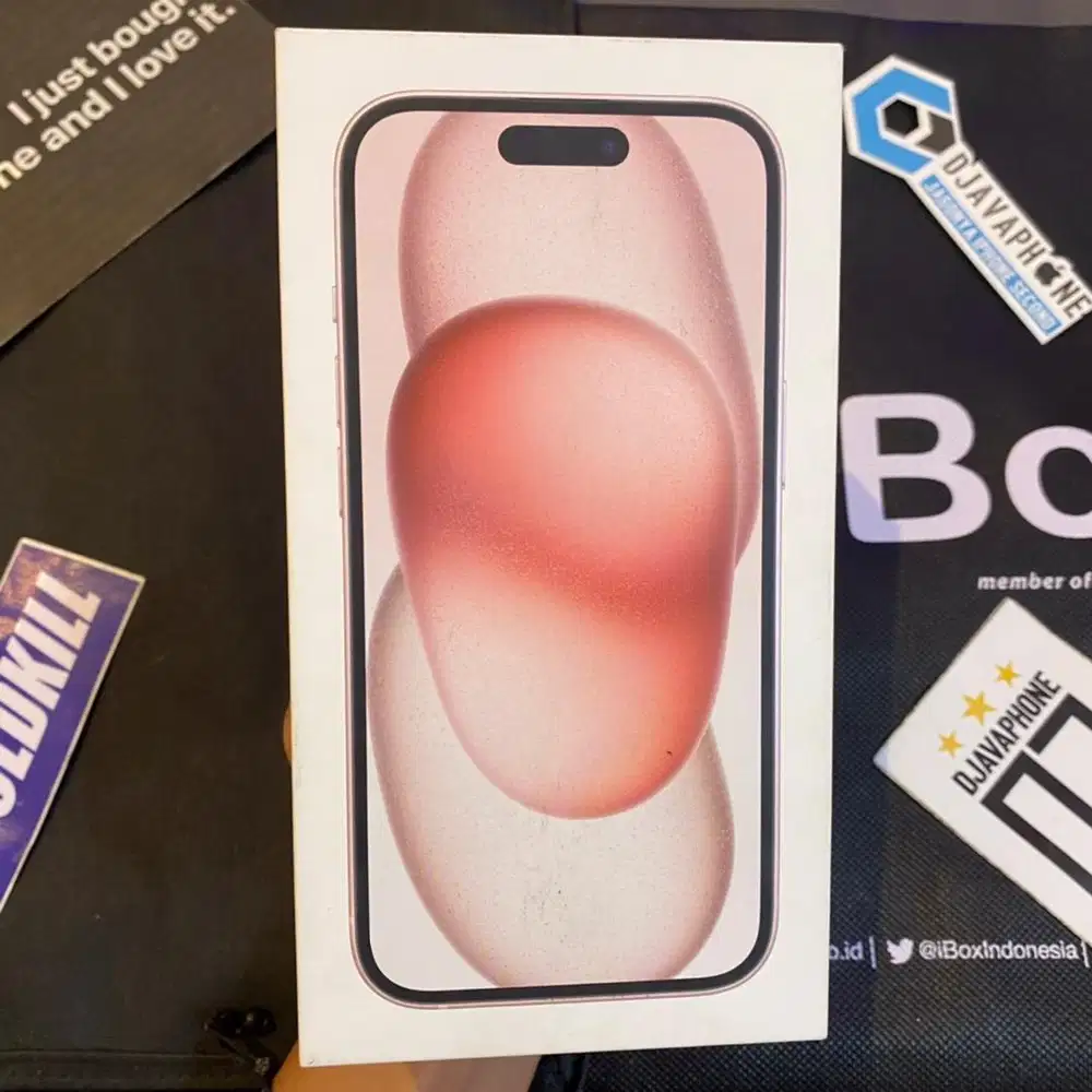 iPhone 15 Pink 128GB NEW Garansi Resmi iBox 1 Tahun