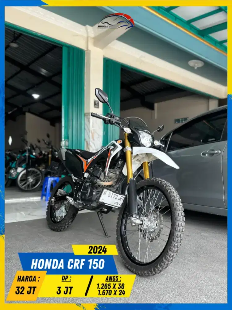 HONDA CRF 150 2024 LIKE NEW BOSSKU HIKMAH MOTOR KEPUH MALANG