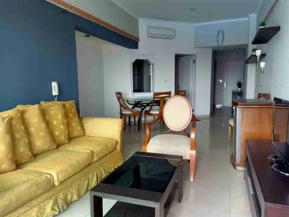 Murah, Jual Apt Unit 2BR Furnished Apartemen Puncak Marina, Surabaya