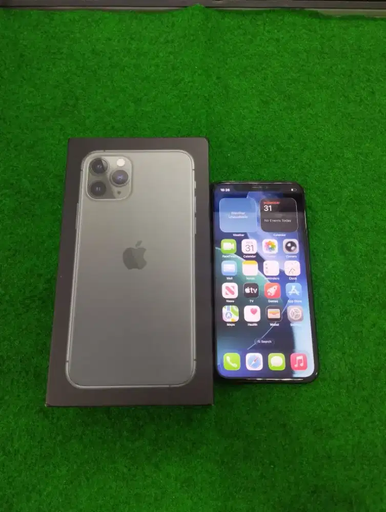 iphone 11 pro 256gb lengkap mulus