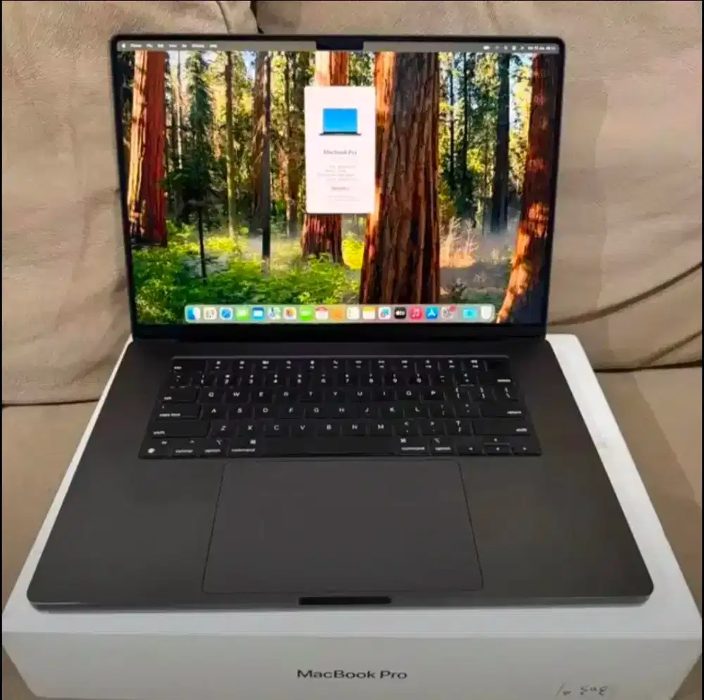 Macbook Pro 16 inci M4 MAX 36GB 1TB Fullset Like New