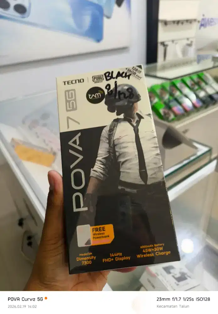 New Tecno Pova 7 5G 8/128GB (Resmi)