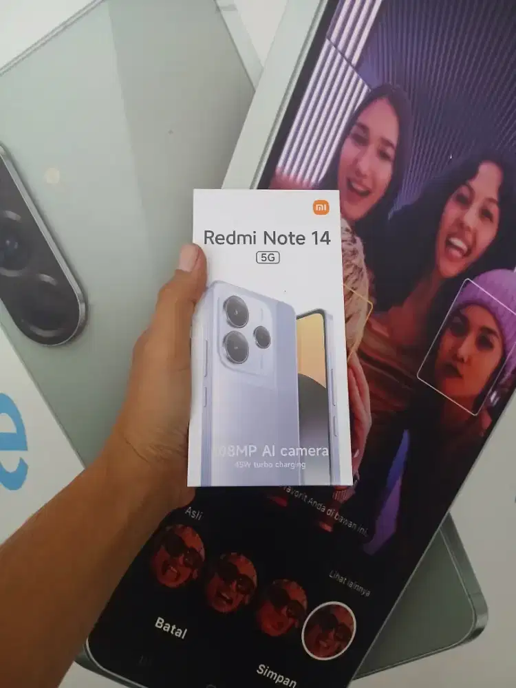 FAST RESPON WA Xiaomi Redmi Note 14 5G 12/512 Garansi resmi 15bln