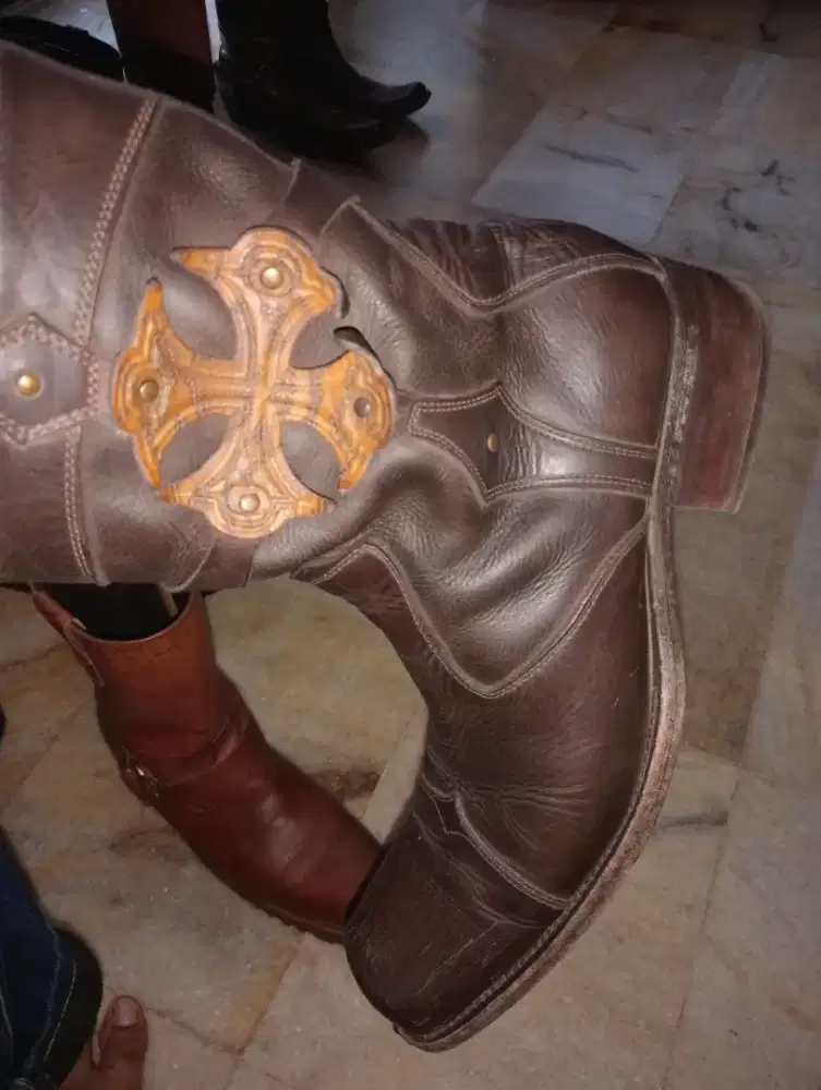 Jual sepatu boot kolpri...koleksi pribadi!!