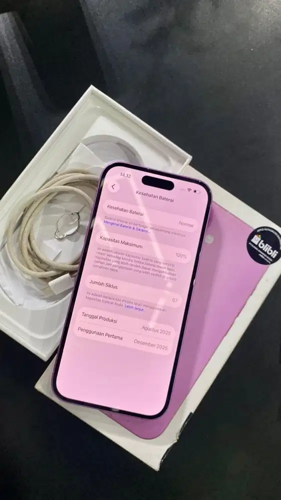 IPhone 16 Resmi 128Gb