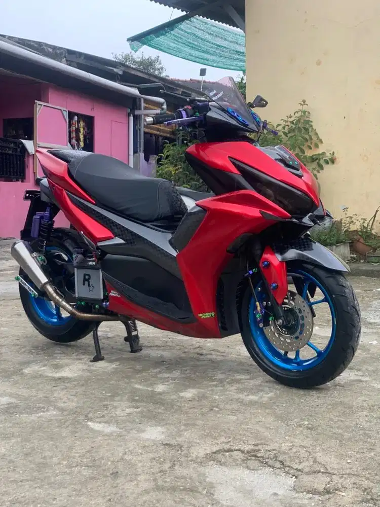 Aerox new connected 2021 gresh