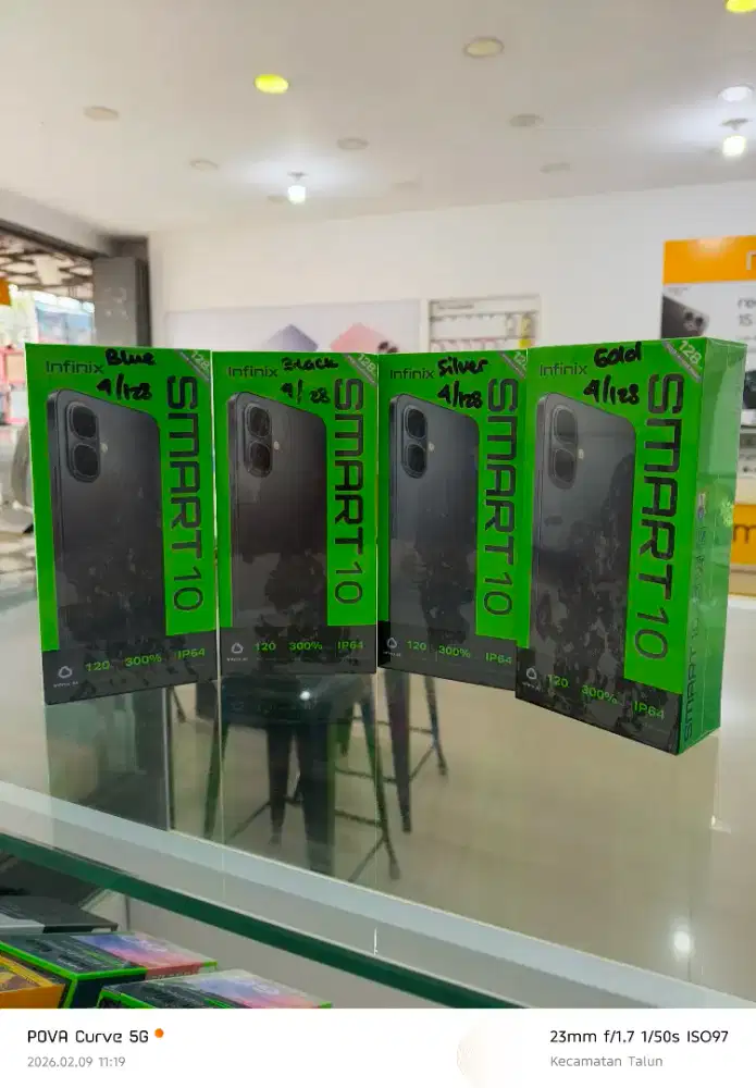 New Infinix Smart 10 4/128GB (Resmi)
