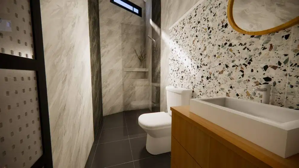 Jual Rumah Baru siap huni akhir febuari Pamulang tangerang selatan