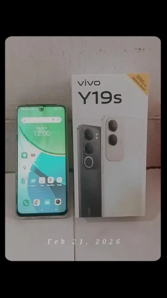 Vivo Y19s Second Like New