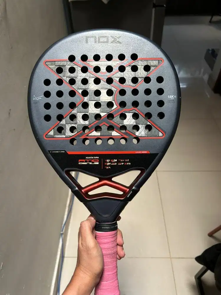 Racket Padel Nox agustin tapia