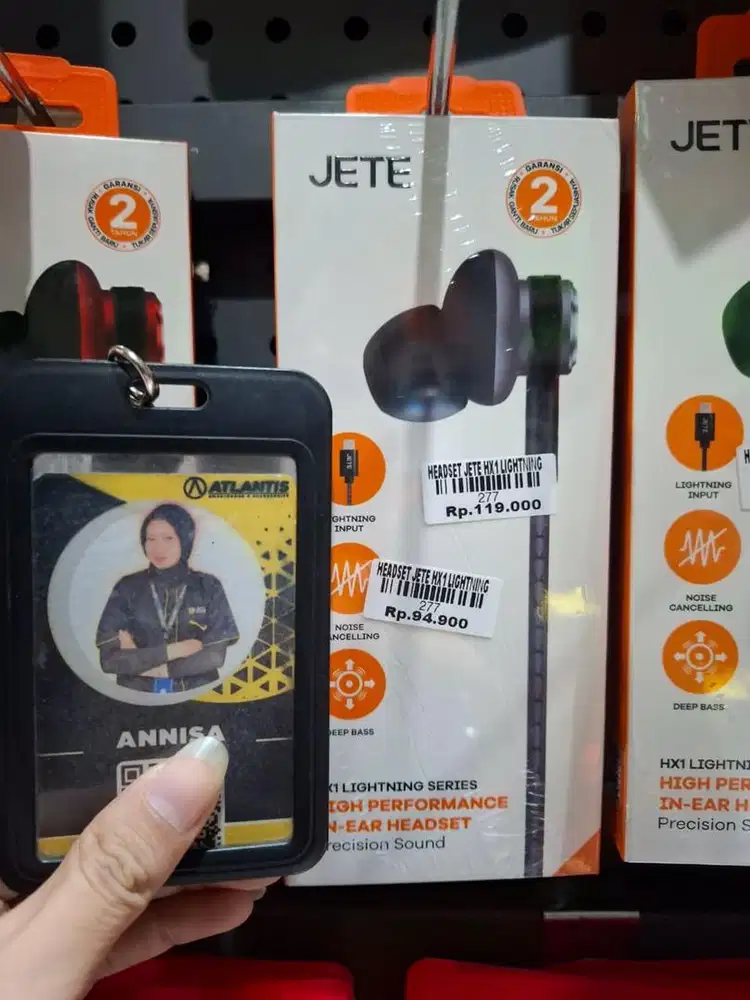 HEADSET JETE HK1 LIGHTNING | ATLANTIS DAHSYAT