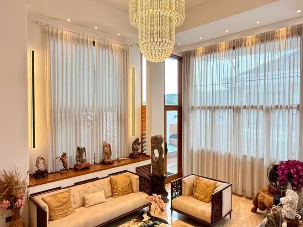 Rumah Luxury The Green Cluster Mirage BSD 6+2KT SHM Siap Huni