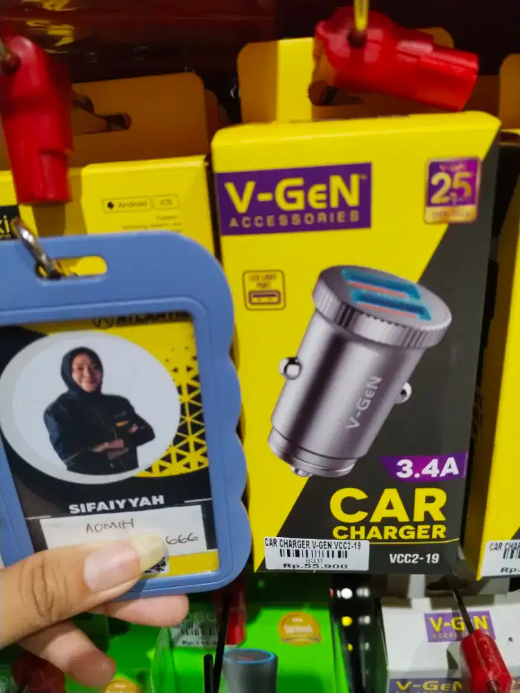 CAR CHARGER V-GEN VCC2-19 | ATLANTIS DAHSYAT
