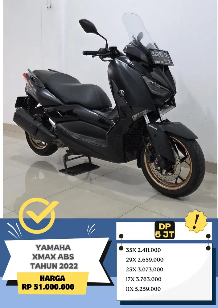 YAMAHA XMAX ABS TAHUN 2022 SIAP PAKAI