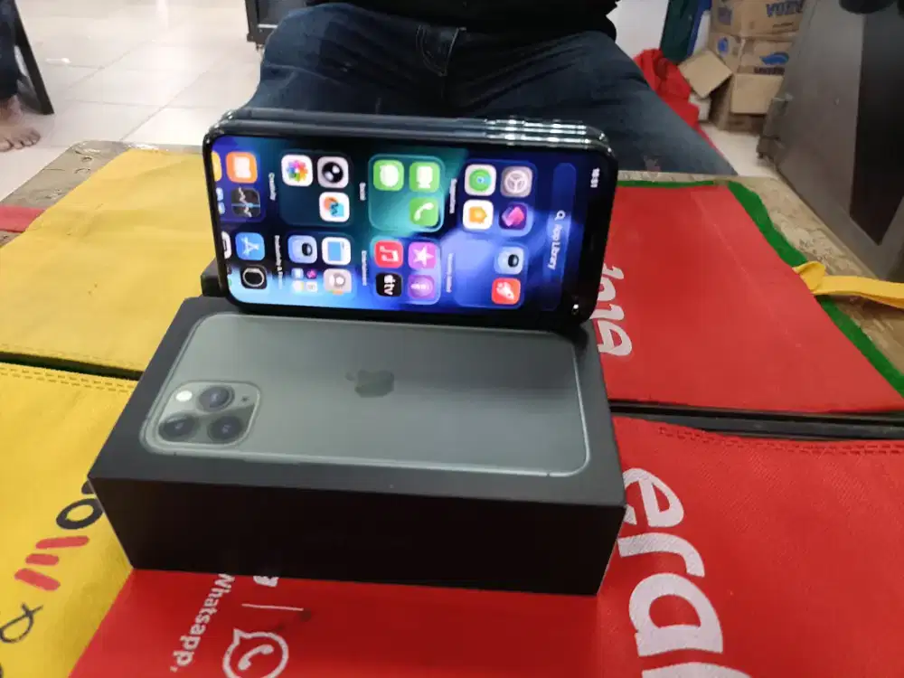 iPhone 11 pro 256 GB mulus lengkap Inter ZA/A