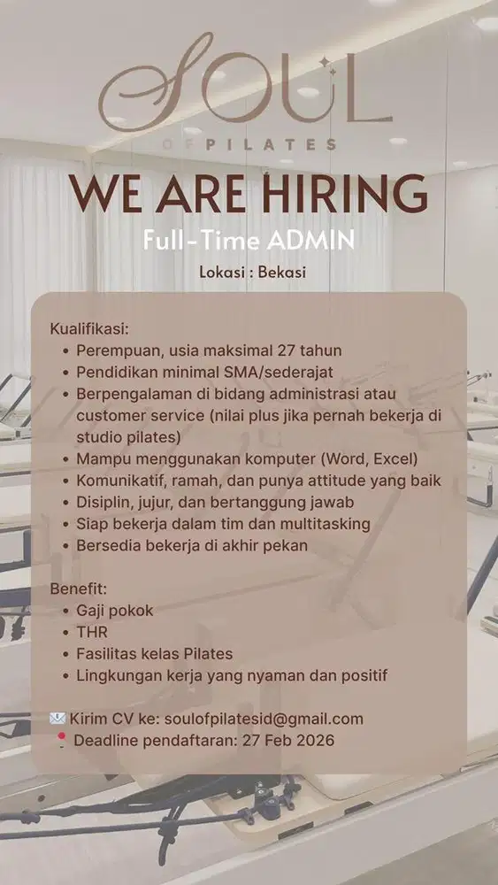 Front Desk dan Receptionist