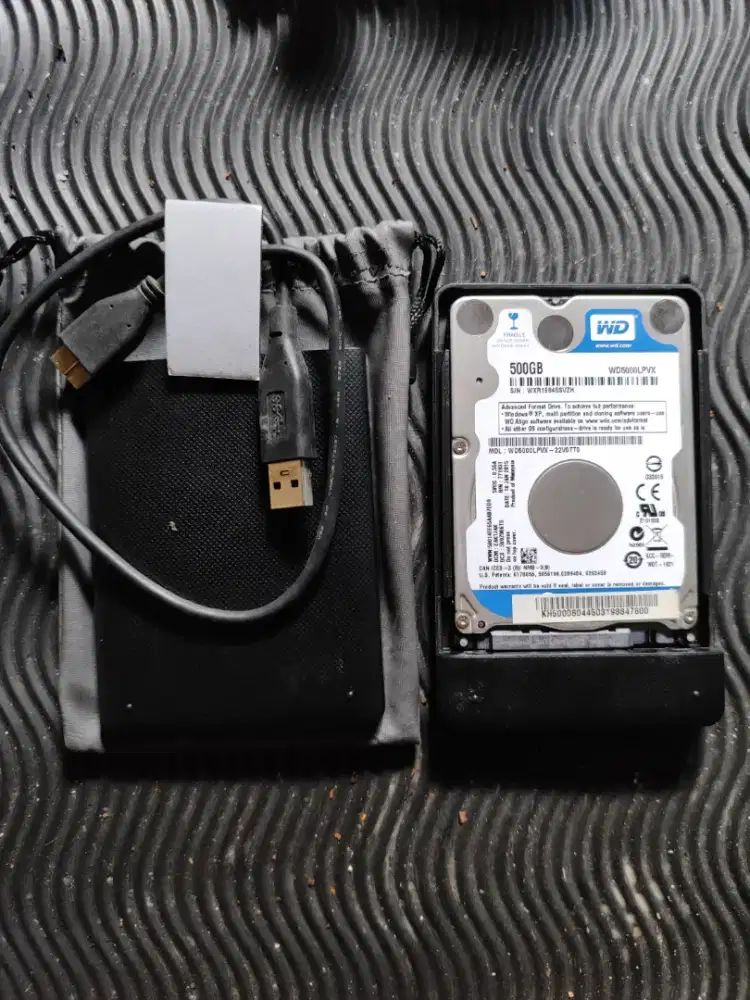 Harddisk External 2.5 500 Gb