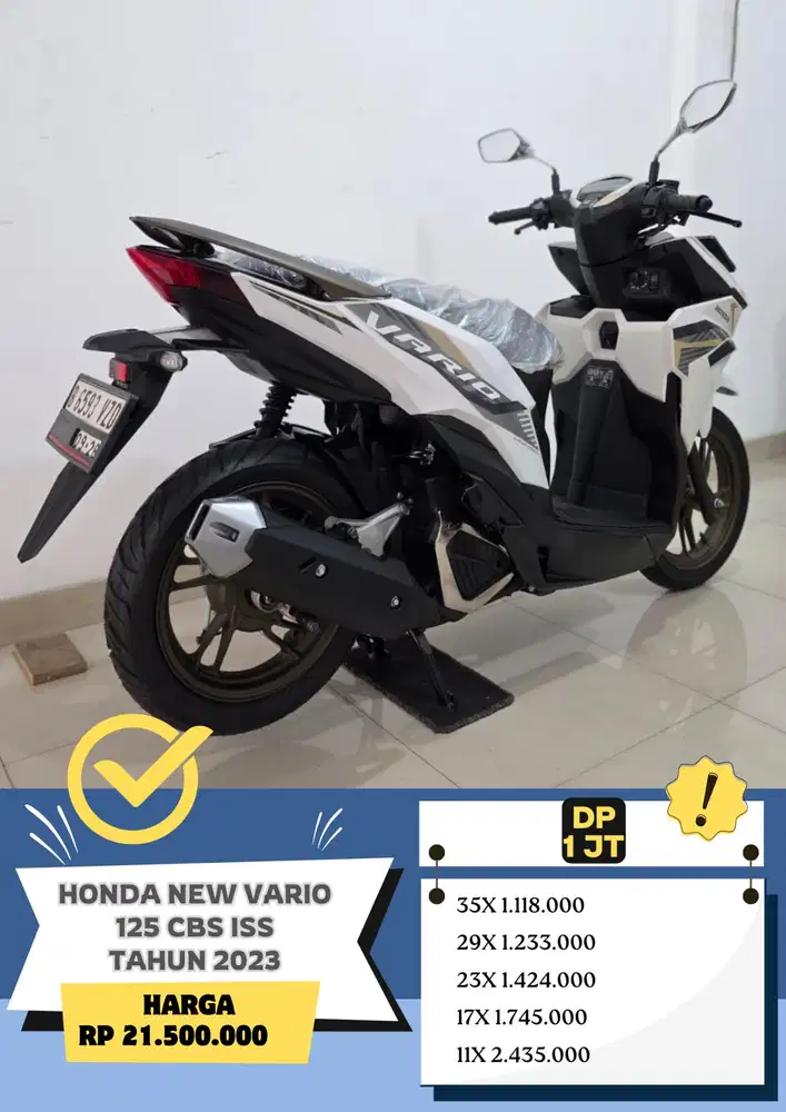 READY Honda New Vario 125 CBS ISS tahun 2023