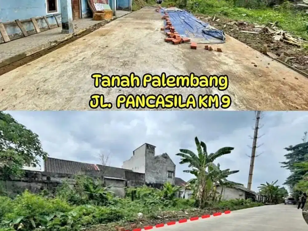 Dijual tanah palembang dekat JM Sukarami