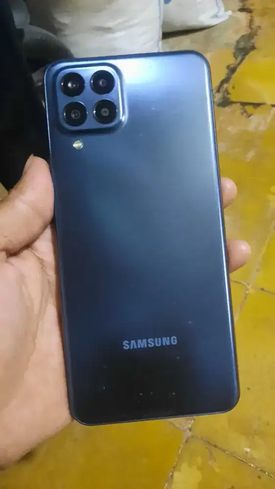 Jual samsung m33 8/128 MULUS