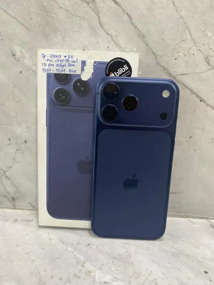iPhone 17 Promax 256gb blue